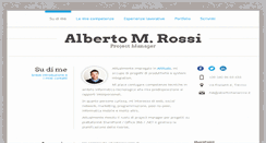 Desktop Screenshot of albertomariarossi.it